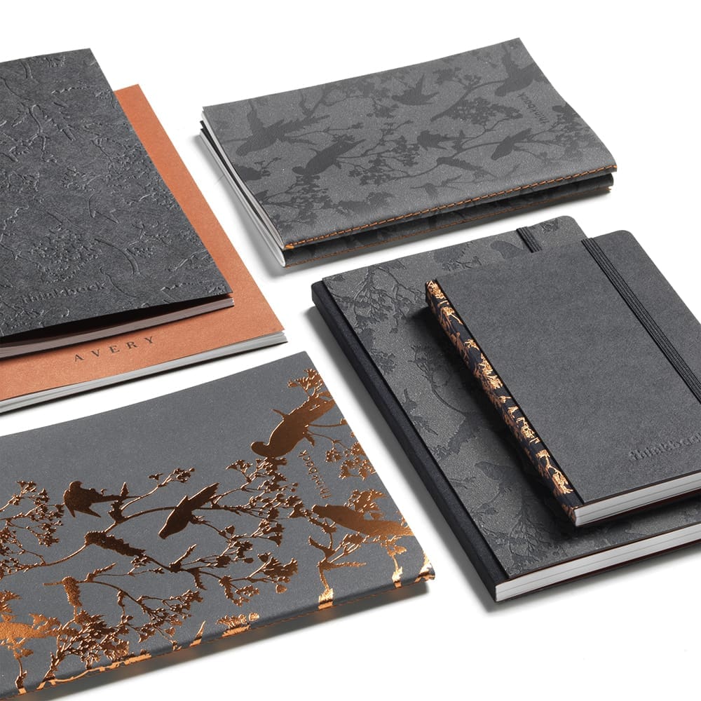 Eco-friendly stationery collection for Avery Perfume Gallery