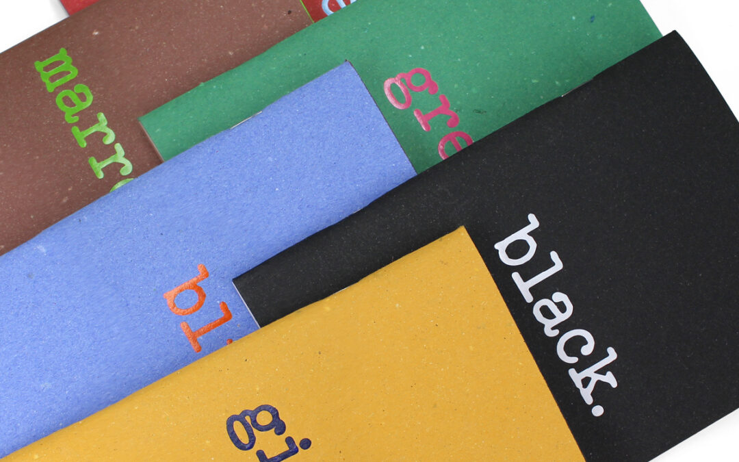 Kroma: il colore veste i quaderni carta riciclata