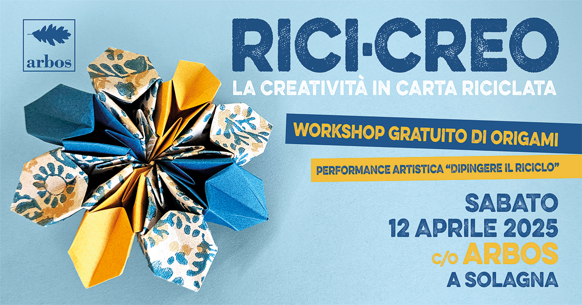 ricicreo riciclo di carta e cartone alla paper week di comieco