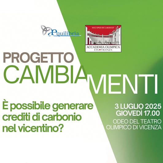 Carbon footprint offset becomes local thanks to the CAMBIAMENTI project